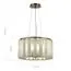 ST LUCE SL1516.303.06 Светильник подвесной ST-Luce Бронза, Прозрачный/Белый алебастр E14 6*40W, изображение 4