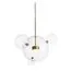 ST LUCE SL1133.203.01 Светильник подвесной ST-Luce Латунь/Прозрачный LED 1*14W 3000K, изображение 3