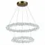 ST LUCE SL6105.203.02 Люстра подвесная ST-Luce Золотистый/Прозрачный LED 1*80W 3000 - 6500K, изображение 7