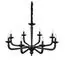 ST LUCE SL1114.403.08 Люстра подвесная ST-Luce Черный E14 8*40W, изображение 3