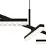 ST LUCE SL1018.403.04 Светильник подвесной ST-Luce черный/прозрачный LED 4*32W 4000K, изображение 6