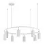 ST LUCE SL1213.503.08 Светильник подвесной ST-Luce Белый/Белый GU10 8*5W 4000K, изображение 2