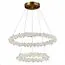 ST LUCE SL6105.203.02 Люстра подвесная ST-Luce Золотистый/Прозрачный LED 1*80W 3000 - 6500K, изображение 8