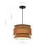 ST LUCE SL1354.403.01 Светильник подвесной ST-Luce Черный/Кирпичный, Черный E27 1*40W, изображение 4