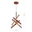 ST LUCE SL1018.613.04 Светильник подвесной ST-Luce терракотовый/прозрачный LED 4*43W 4000K, изображение 6
