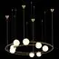 ST LUCE SL1186.303.08 Светильник подвесной ST-Luce Латунь/Молочный G9 8*5W, изображение 8