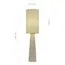 ST LUCE SL1354.505.01 Светильник напольный ST-Luce Бежевый/Бежевый, Черный E27 1*40W, изображение 4