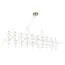 ST LUCE SL6603.203.23 Светильник подвесной ST-Luce Золотистый/Прозрачный LED 1*23W 4000K, изображение 3