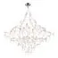 ST LUCE SL6601.103.114 Светильник подвесной ST-Luce Хром/Прозрачный LED 114*0,5W 3000K