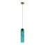 ST LUCE SL1145.383.01 Светильник подвесной ST-Luce Латунь/Голубой E27 1*60W, изображение 2