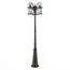 ST LUCE SL080.425.03 Светильник уличный наземный ST-Luce Темный кофе/Прозрачный, Темный кофе E27 3*100W, изображение 2