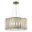 ST LUCE SL1516.303.08 Светильник подвесной ST-Luce Бронза, Прозрачный/Белый алебастр E14 8*40W, изображение 2