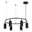 ST LUCE SL1213.403.06 Светильник подвесной ST-Luce Черный/Черный GU10 6*5W 4000K, изображение 2