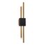 ST LUCE SL6116.341.02 Бра ST-Luce Латунь/Латунь, Черный LED 2*3W 3000K, изображение 2