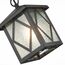 ST LUCE SL084.403.01 Светильник уличный подвесной ST-Luce Черный/Черный, Прозрачный E27 1*60W, изображение 3