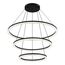 ST LUCE SL1018.403.03 Светильник подвесной ST-Luce черный/прозрачный LED 3*130W 4000K, изображение 3