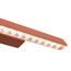 ST LUCE SL1018.623.01 Светильник подвесной ST-Luce терракотовый/прозрачный LED 1*11W 4000K, изображение 6