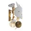 ST LUCE SL1518.301.03 Светильник настенный ST-Luce Латунь/Белый G9 3*5W 4000K, изображение 3