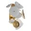 ST LUCE SL1518.301.03 Светильник настенный ST-Luce Латунь/Белый G9 3*5W 4000K, изображение 4