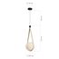 ST LUCE SL2002.413.01 Светильник подвесной ST-Luce Черный/Белый E27 1*60W, изображение 5