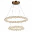 ST LUCE SL6105.203.02 Люстра подвесная ST-Luce Золотистый/Прозрачный LED 1*80W 3000 - 6500K, изображение 3