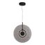 ST LUCE SL6142.413.01 Светильник подвесной ST-Luce черный/дымчатый LED 1*8W 4000K