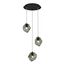 ST LUCE SL1175.403.03 Светильник подвесной ST-Luce Черный/Серо-зеленый E14 3*40W, изображение 2