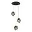 ST LUCE SL1175.403.03 Светильник подвесной ST-Luce Черный/Серо-зеленый E14 3*40W, изображение 2