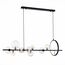 ST LUCE SL1165.423.15 Светильник подвесной ST-Luce Черный/Прозрачный G4 10+1*5W 4000K, изображение 2