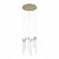ST LUCE SL1229.303.08 Люстра подвесная ST-Luce Латунь/Прозрачный GU10 8*5W, изображение 2