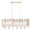 ST LUCE SL1636.203.08 Люстра подвесная ST-Luce Золотистый/Белый, Золотистый E14 8*40W, изображение 3