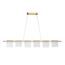 ST LUCE SL6021.203.36 Светильник подвесной ST-Luce золотистый/прозрачный LED 1*36W 4000K, изображение 2