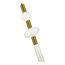 ST LUCE SL6117.203.03 Светильник подвесной ST-Luce Латунь/Золотой, Прозрачный LED 3*3W 3000K, изображение 3