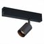 ST LUCE ST505.406.01 Светильник трековый Черный GU10 1*50W  IP20 L82xW70xH172 180-240V Без ламп, изображение 2