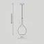 Maytoni Decorative MOD271PL-01B1 Светильник подвесной Duality, изображение 3