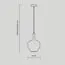 Maytoni Decorative MOD271PL-01B4 Светильник Duality, изображение 3