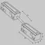 Maytoni Technical TRA034CPC-42W-5-1 Коннектор питания прямой гибкий 5см Exility, изображение 6