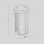 Maytoni Outdoor O044DL-L1S3K1 Уличный светильник встраиваемый в грунт светодиодный Flash, изображение 8