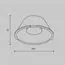 Maytoni Technical LensD60-60 Линза 55mm 60° 20Вт Focus Led, изображение 5