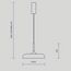 Maytoni Decorative MOD189PL-L12W3K1 Светильник подвесной светодиодный Gerhard, изображение 4