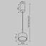 Maytoni Technical P102PL-12W3K-BS Светильник подвесной светодиодный Glare, изображение 9