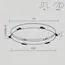 Maytoni Technical DLA032-TRS90-W Основание для безрамочной установки светильника Zon в ГКЛ Downlight, изображение 8