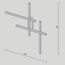 Maytoni Decorative MOD248WL-L24BK Светильник Halo, изображение 6