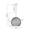 Maytoni Decorative MOD204PL-01BG Светильник подвесной CANE, изображение 2