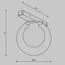 Maytoni Technical TR181-1-4WTW-B Трековый светодиодный светильник Basity Bubble, изображение 7