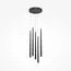 Maytoni Decorative MOD132PL-L30BK Светильник подвесной светодиодный Cascade, изображение 3