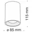 Maytoni Technical C012CL-01W Потолочный светильник Alfa, изображение 5