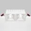 Maytoni Technical DL043-02-15W4K-SQ-W Модульный встраиваемый светодиодный светильник Alfa LED, изображение 4