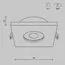 Maytoni Technical DL083-01-GU10-SQ-B Светильник встраиваемый Stark, изображение 8