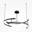 Maytoni Decorative MOD016PL-L52BK Люстра подвесная светодиодная Line, изображение 3